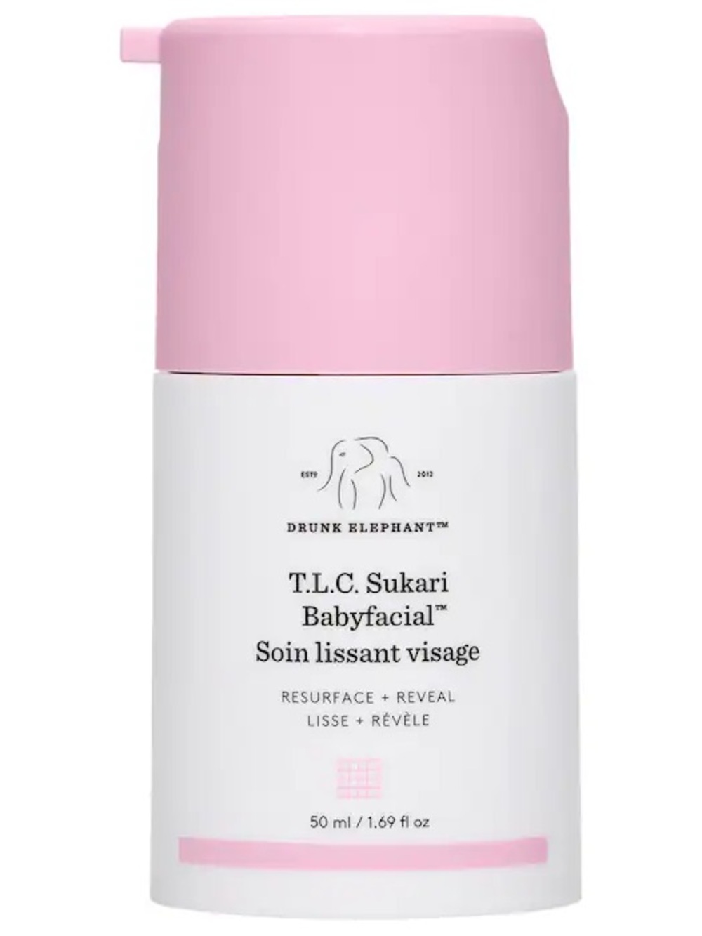 Drunk Elephant TLC Sukari Babyfacial 25% AHA/ 2% BHA Exfoliating Mask